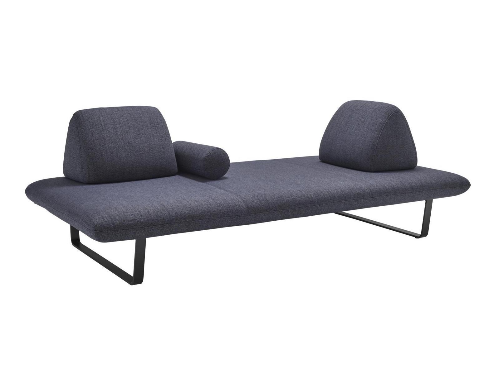 2 seater sled base fabric garden sofa | Murtoli by Ligne Roset
