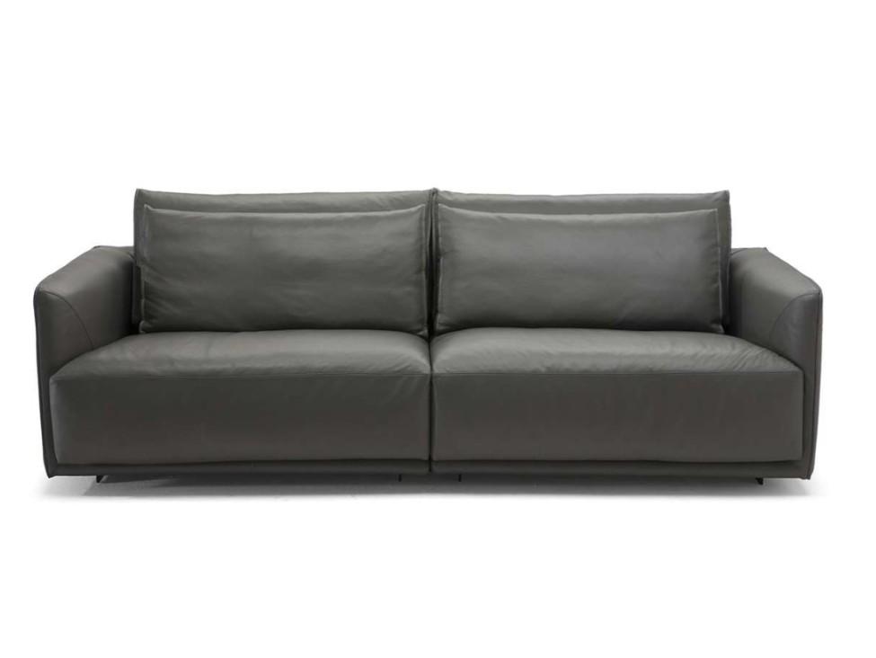 Leather sofa | Long Beach by Natuzzi Italia