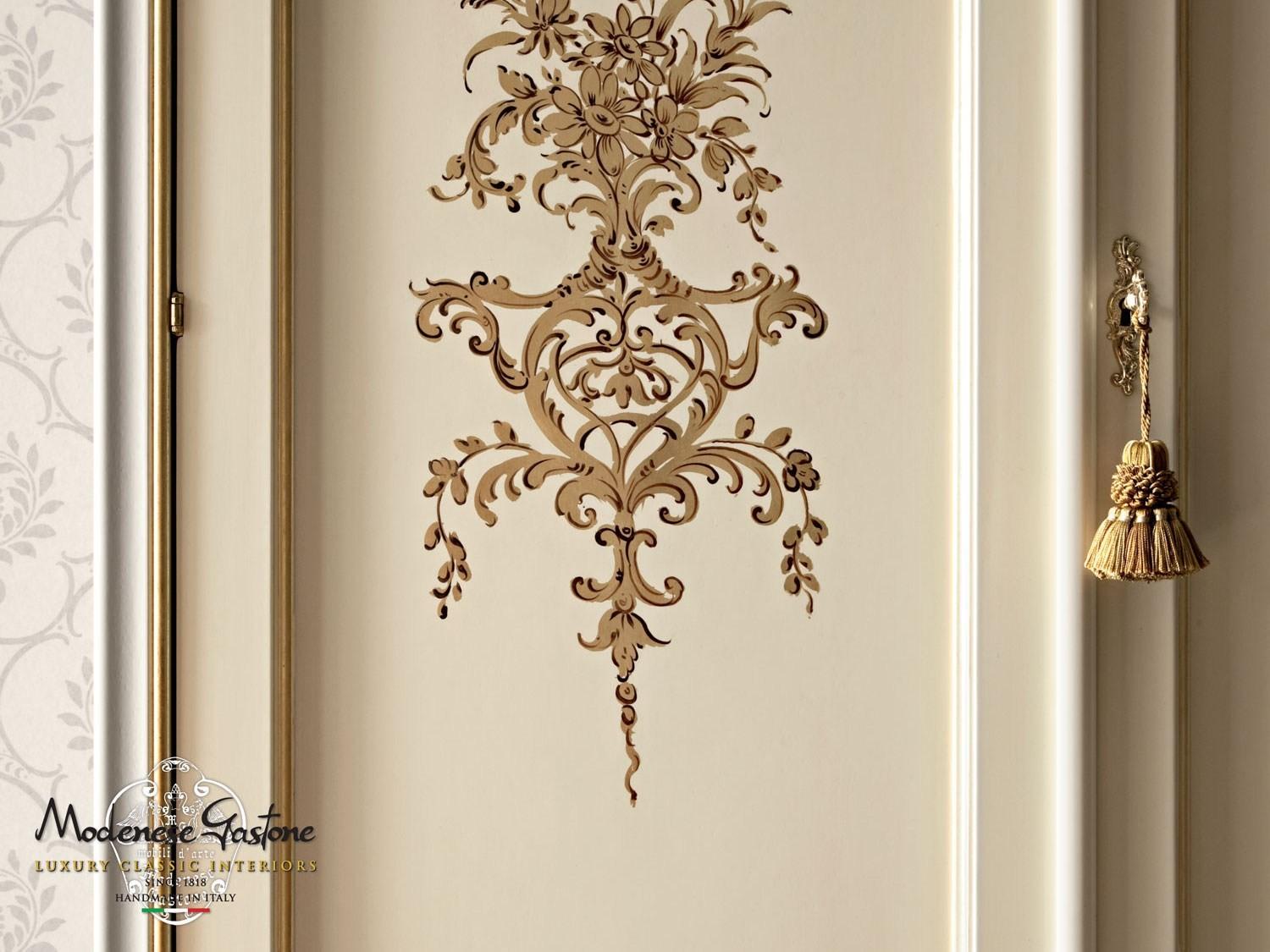 Solid wood wardrobe | 12201 by Modenese Gastone