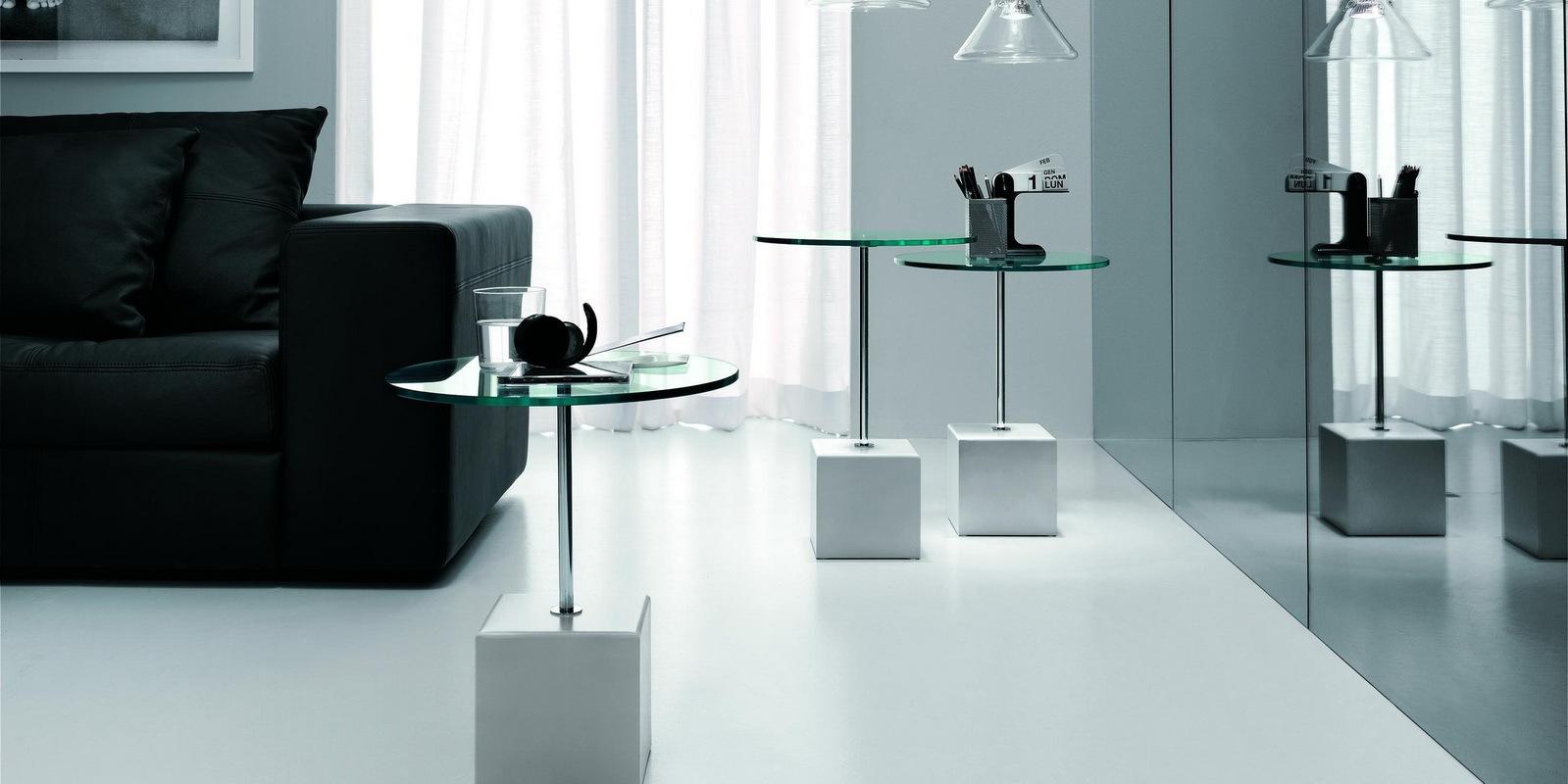 Round glass coffee table | Axo by Cattelan Italia