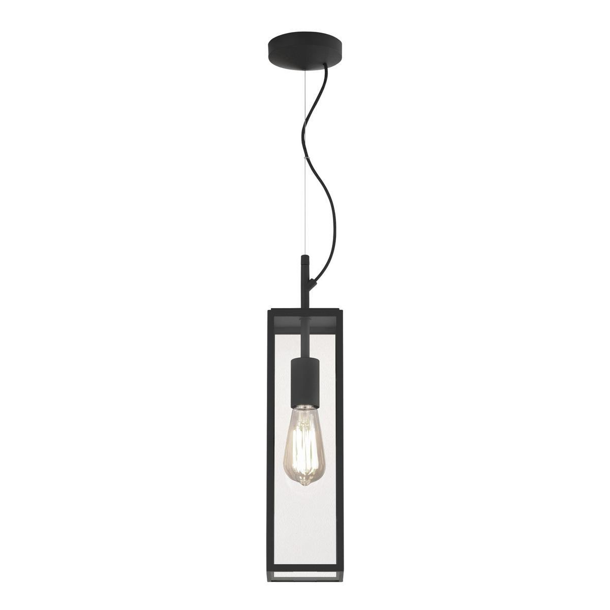 LED glass and steel outdoor pendant lamp | Harvard Pendent by Astro lighting
