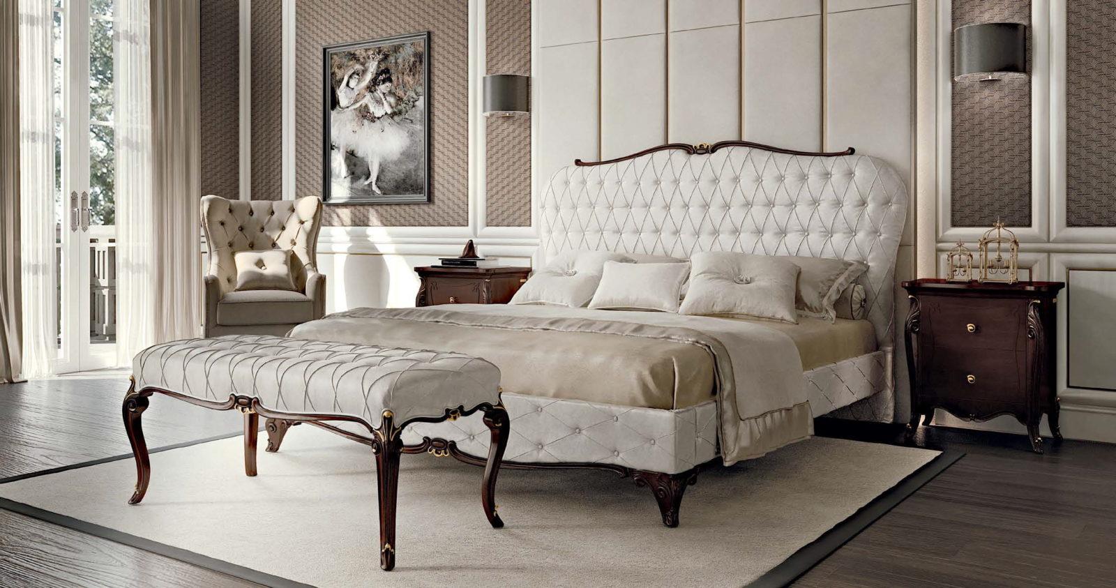 Velvet bedroom set | Opera by Francesco Pasi