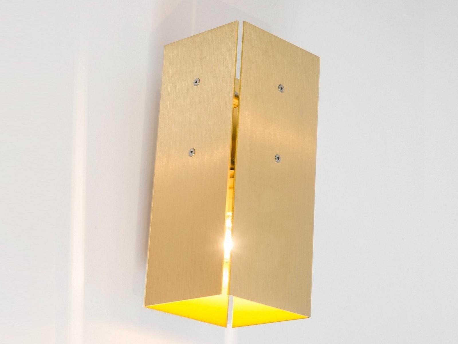 LED metal wall light | Bridge by Dark