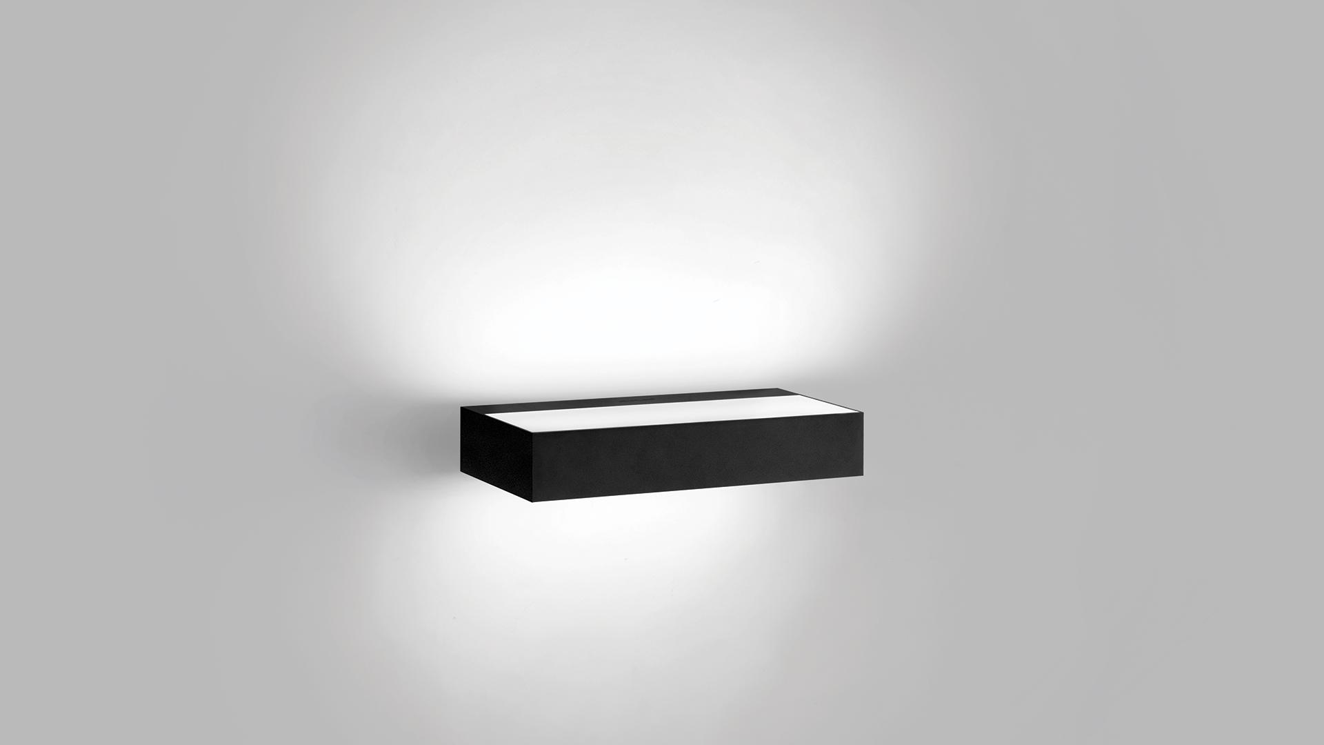 LED direct-indirect light aluminium wall light |  by Arkoslight