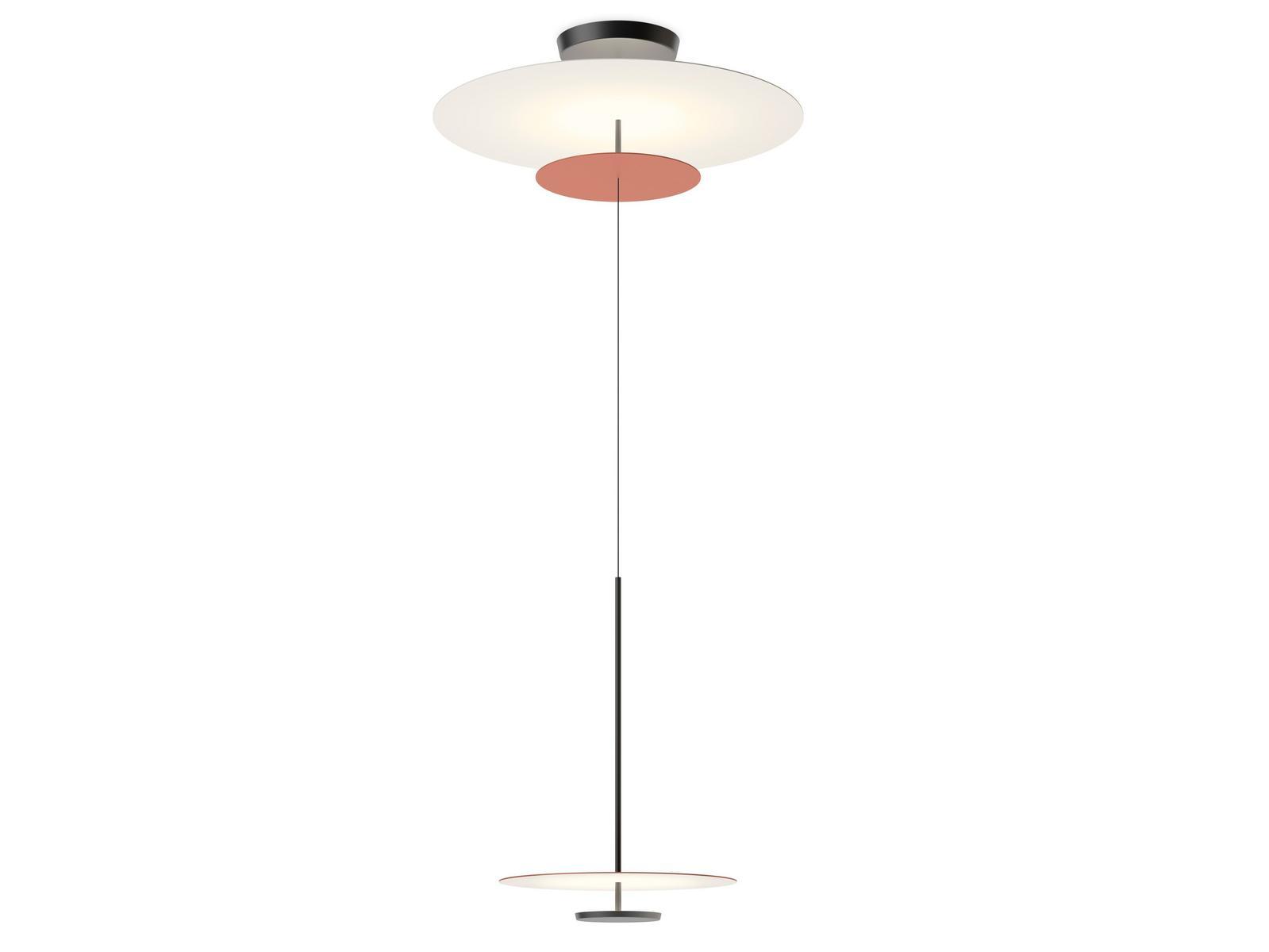 LED metal pendant lamp | Flat 5930 by Vibia