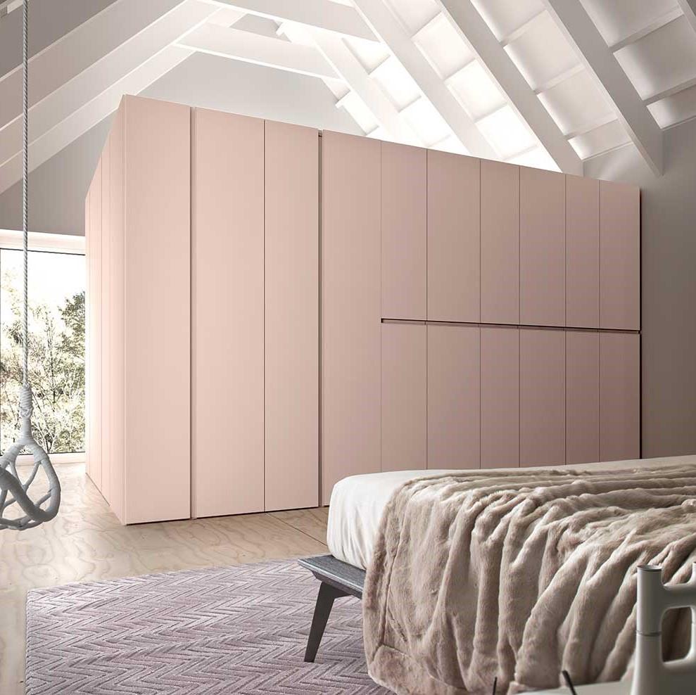 Modular lacquered wardrobe with coplanar doors | Orizon by ALF Dafre