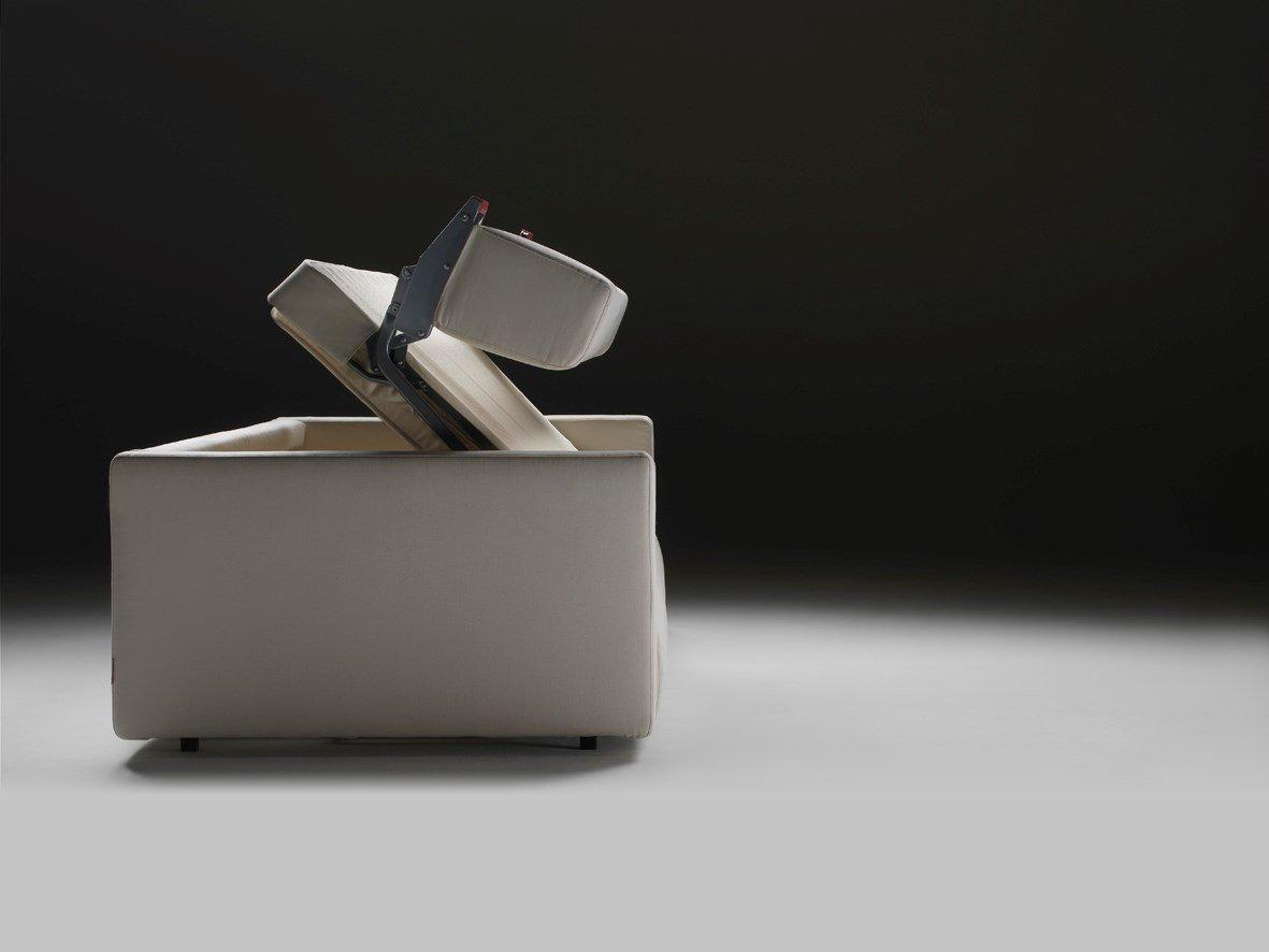 Fabric sofa bed with removable cover | Gary by Flexform