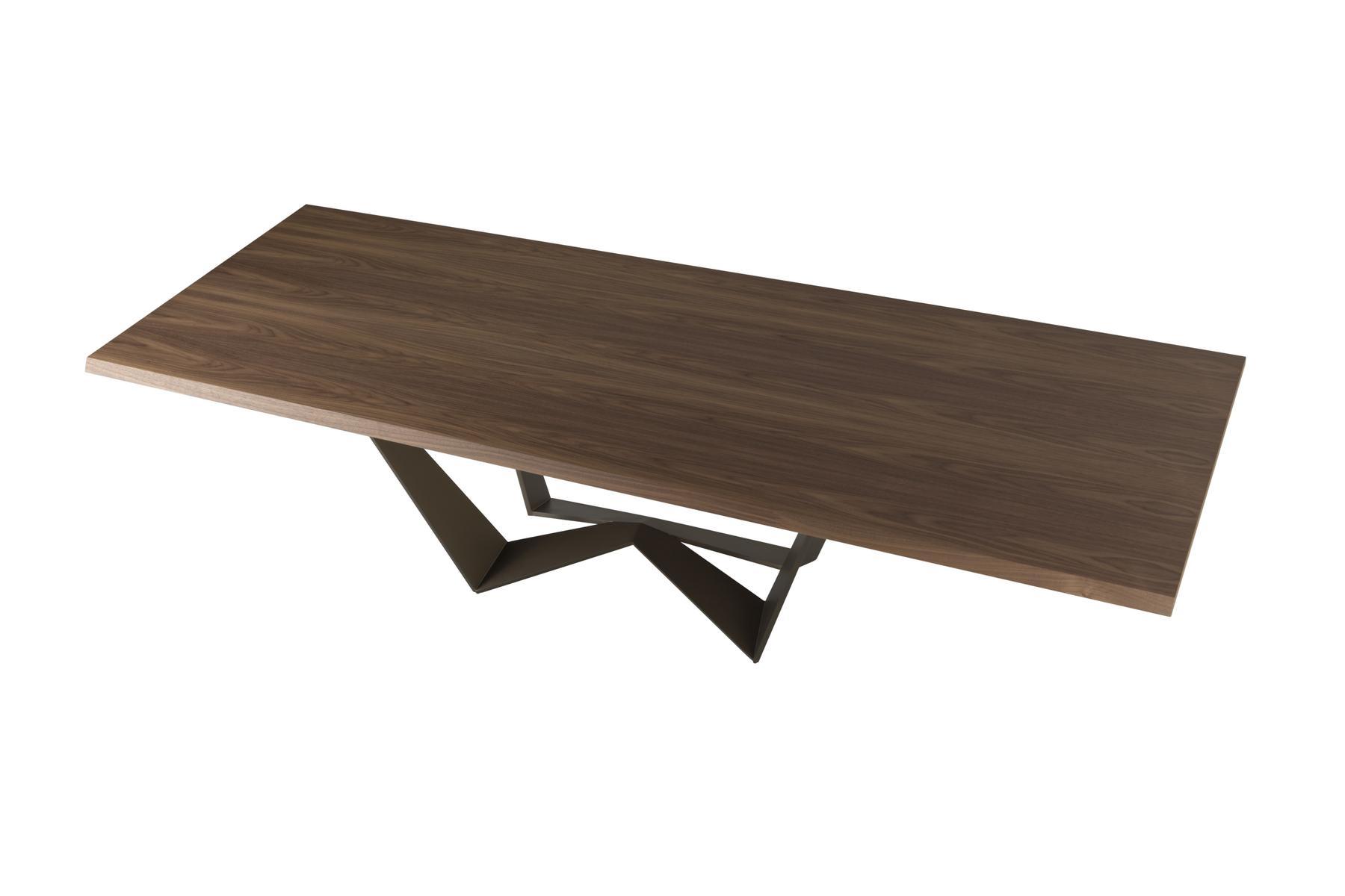 Rectangular walnut table | Reverse by Tonin Casa