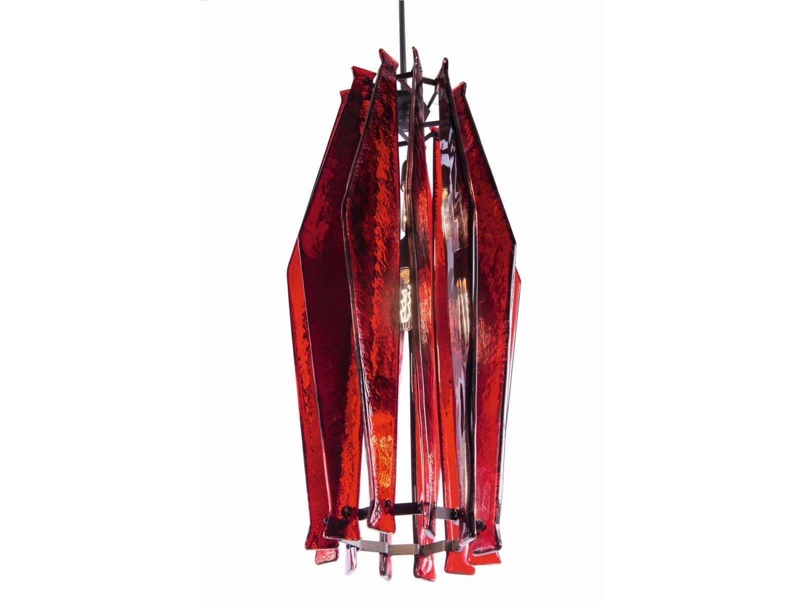 Glass pendant lamp | Oompa-loompa by Arketipo