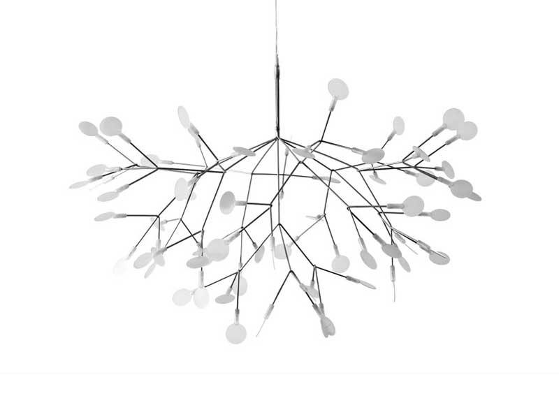 Adjustable metal pendant lamp | Heracleum by Moooi