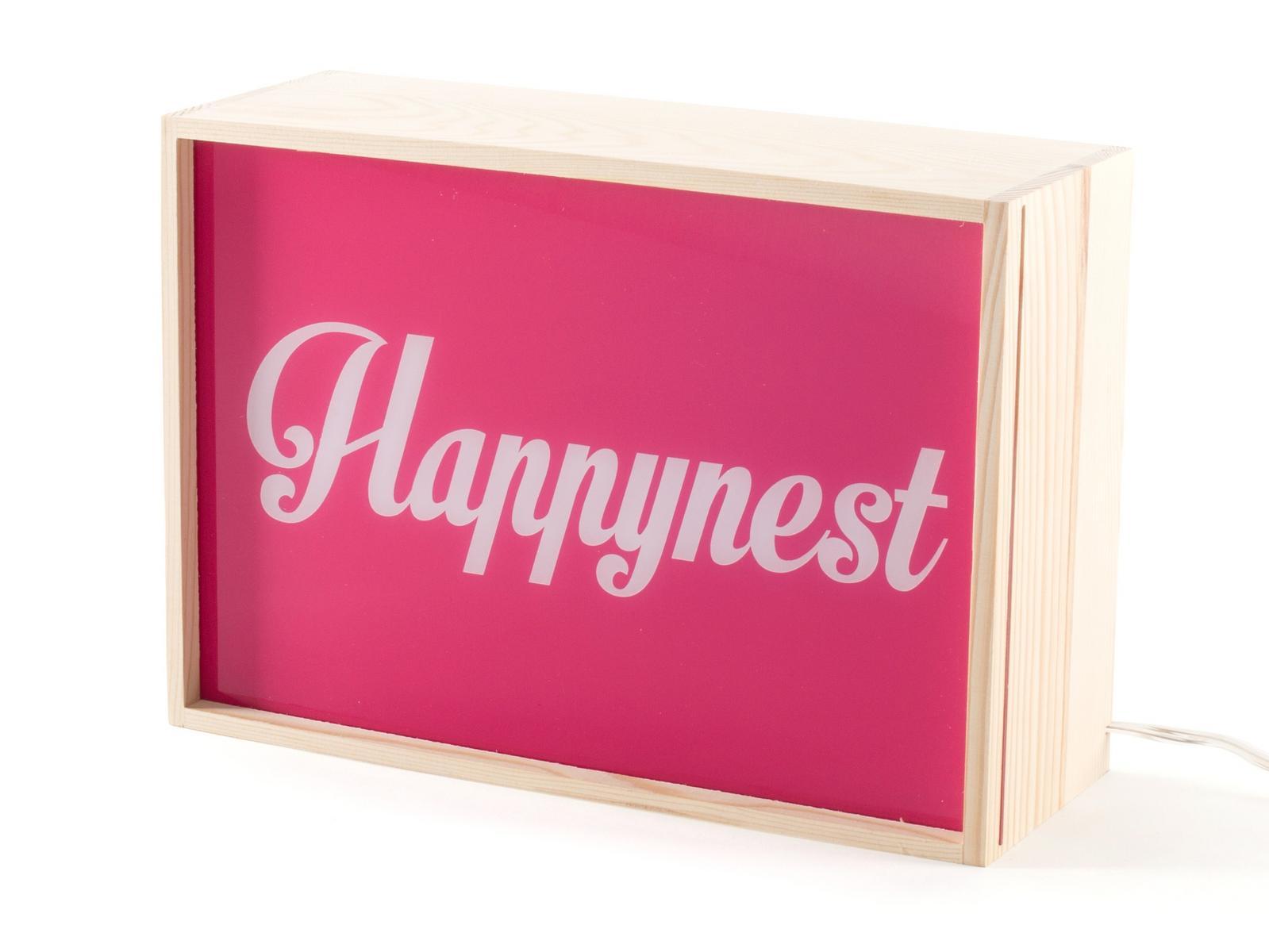 Wooden Light letter | Happynest by Seletti