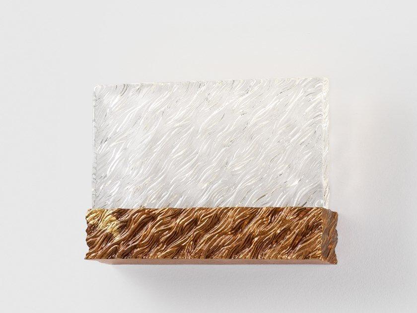 LED handmade bronze wall light | Mondrian Ap1495/5 by Serip