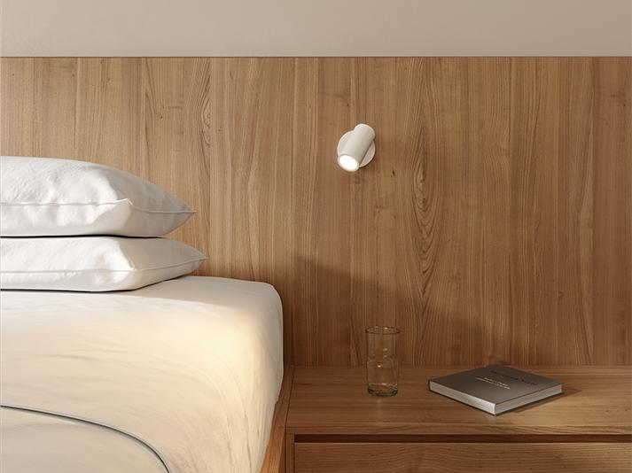 LED wall-mounted adjustable metal spotlight | Simply by Leds C4