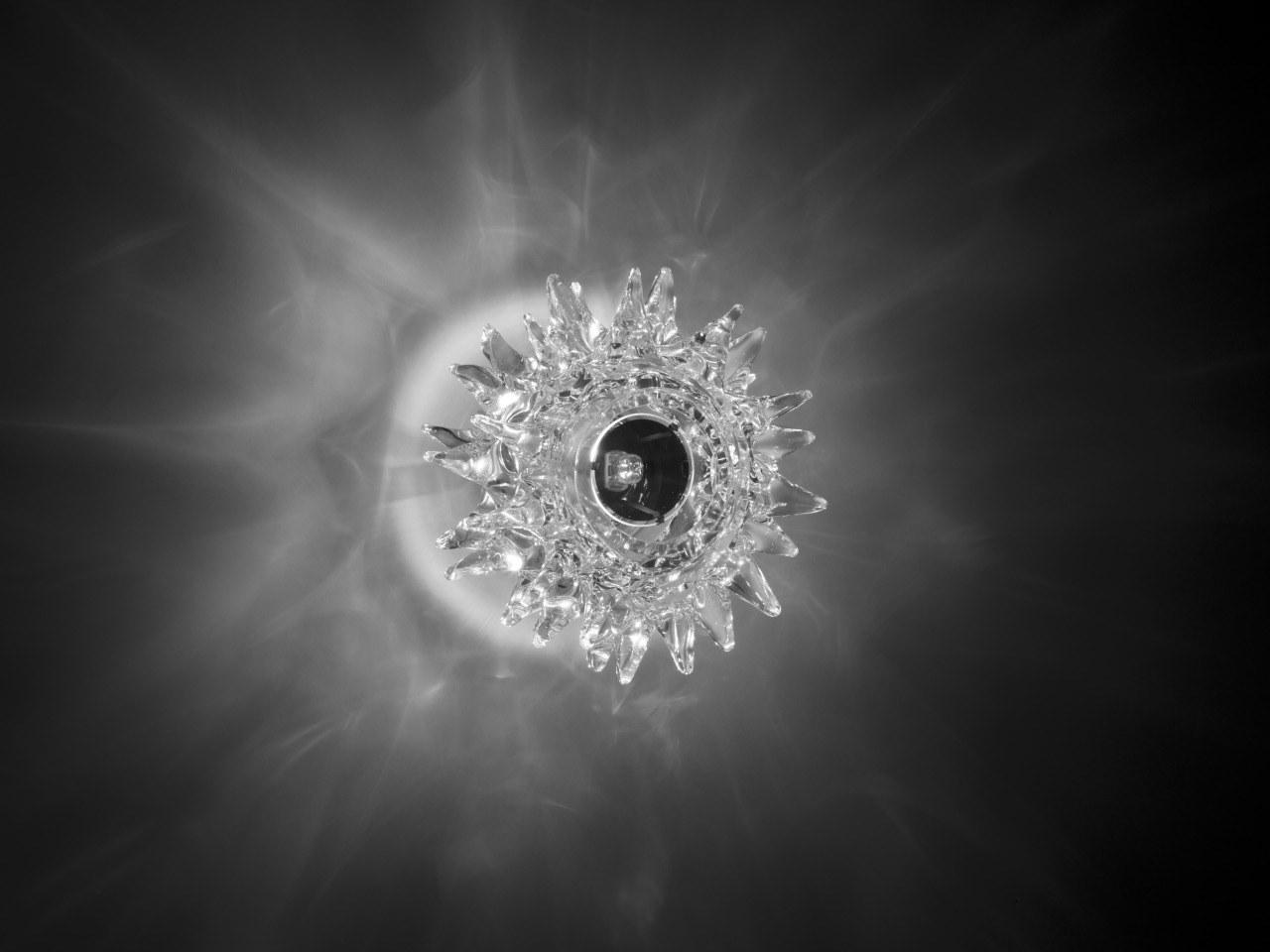 Crystal wall lamp / ceiling lamp | Kuk P-pl by Leucos