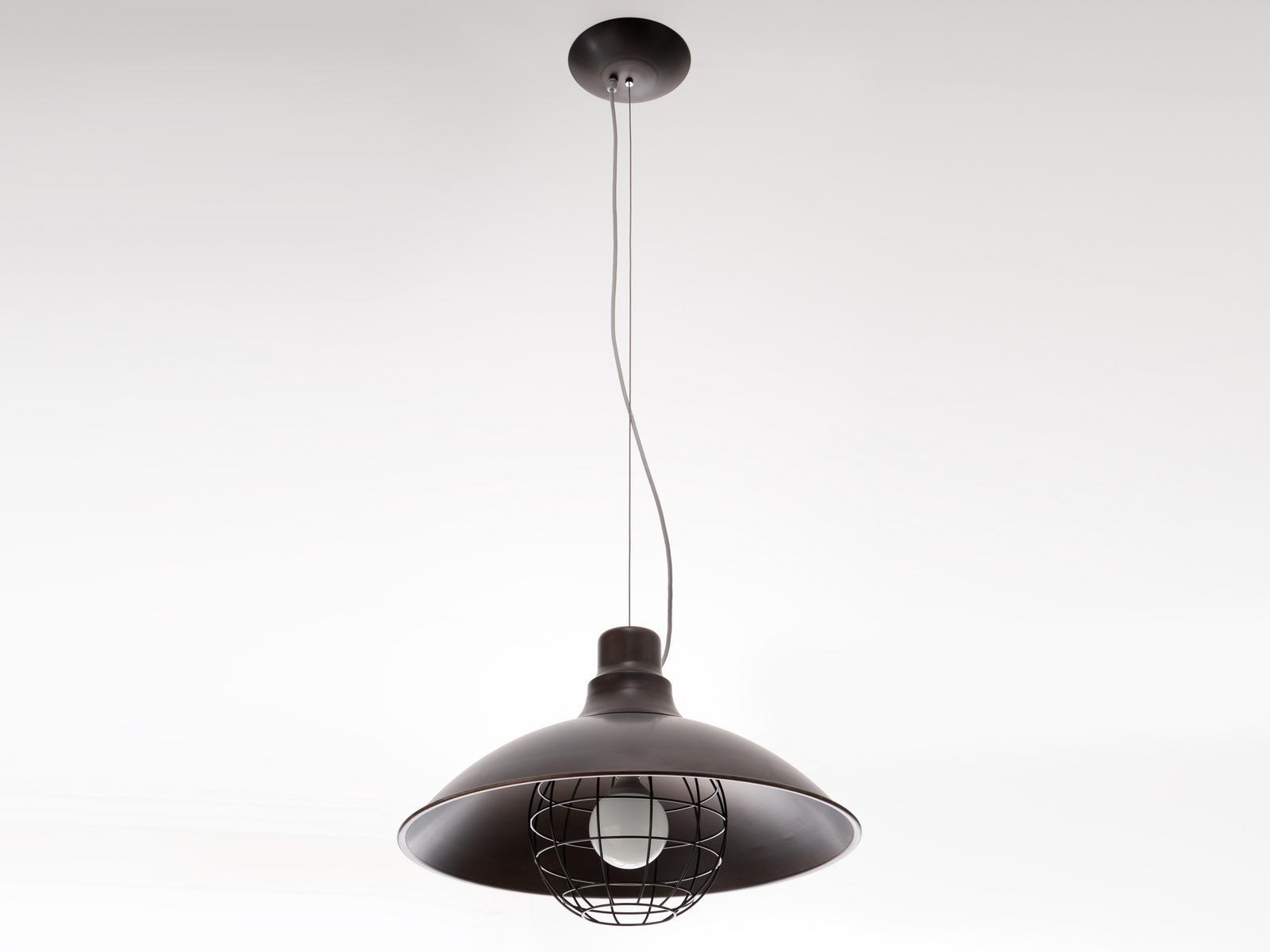 Direct light iron pendant lamp | Officina by Zava
