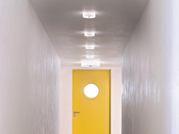 Polycarbonate ceiling lamp | Button by Flos