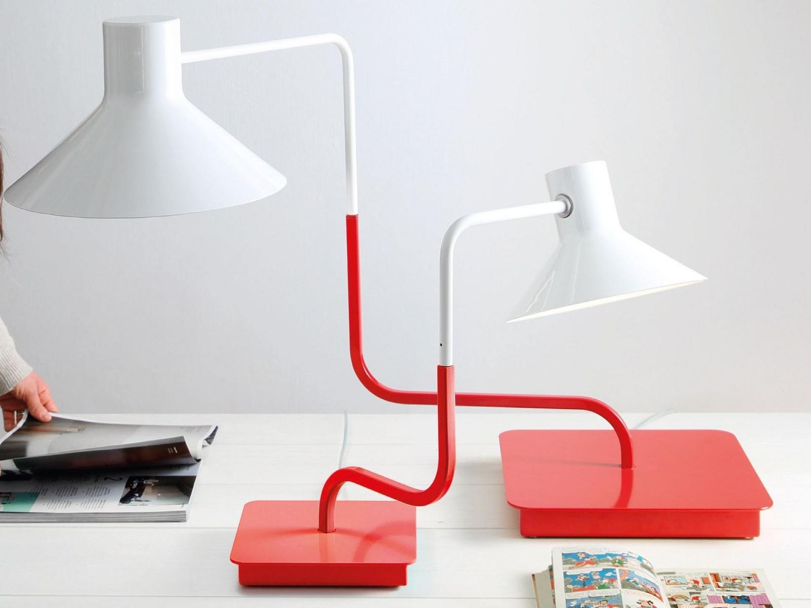 LED adjustable iron table lamp | Sister by Zava