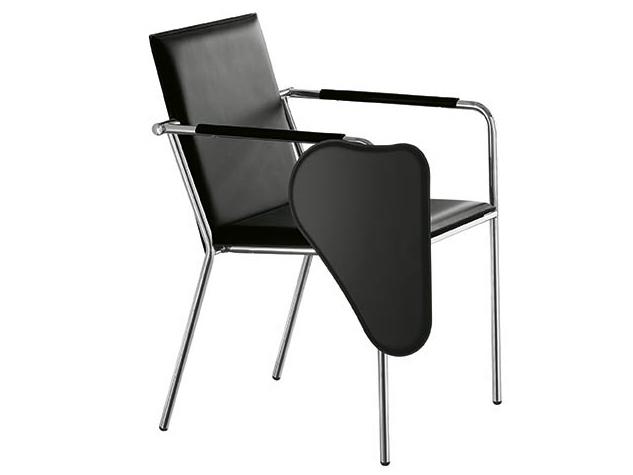 Upholstered chair with armrests | Vivo P by Midj