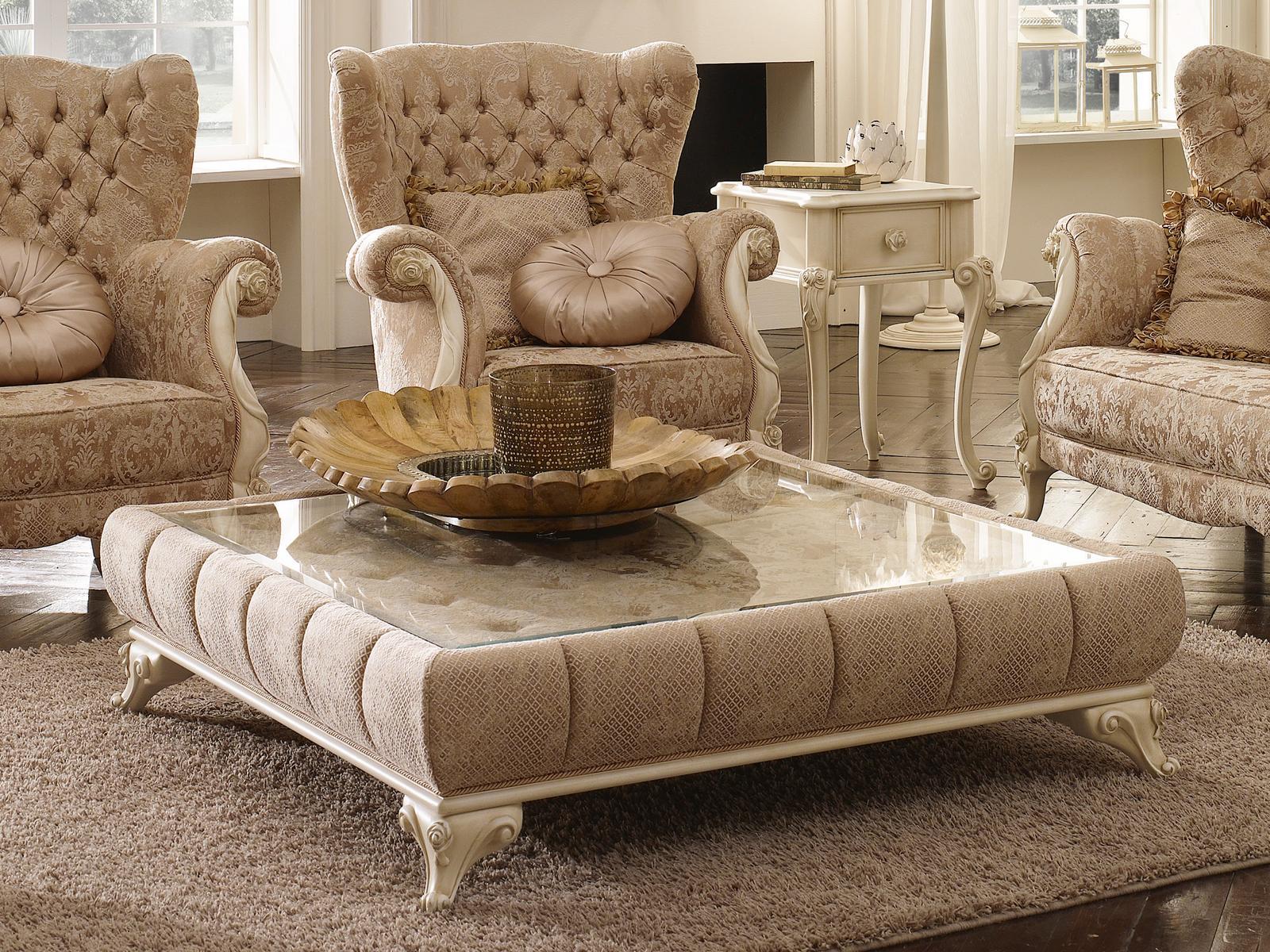 Low square coffee table | Tea by Volpi