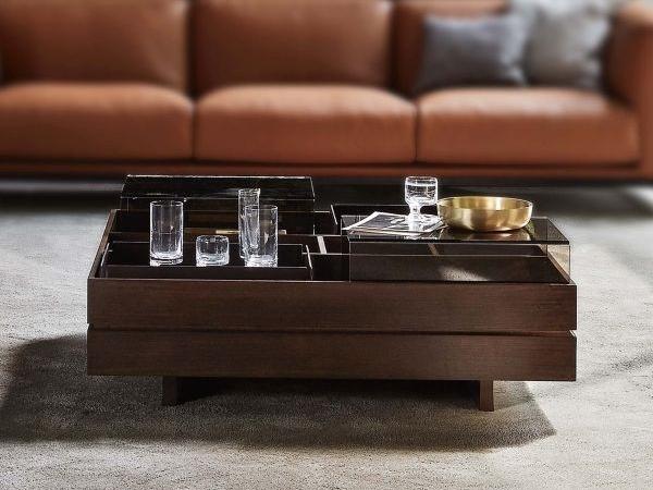 Wooden coffee table with storage space | St. Germain by Ditre Italia