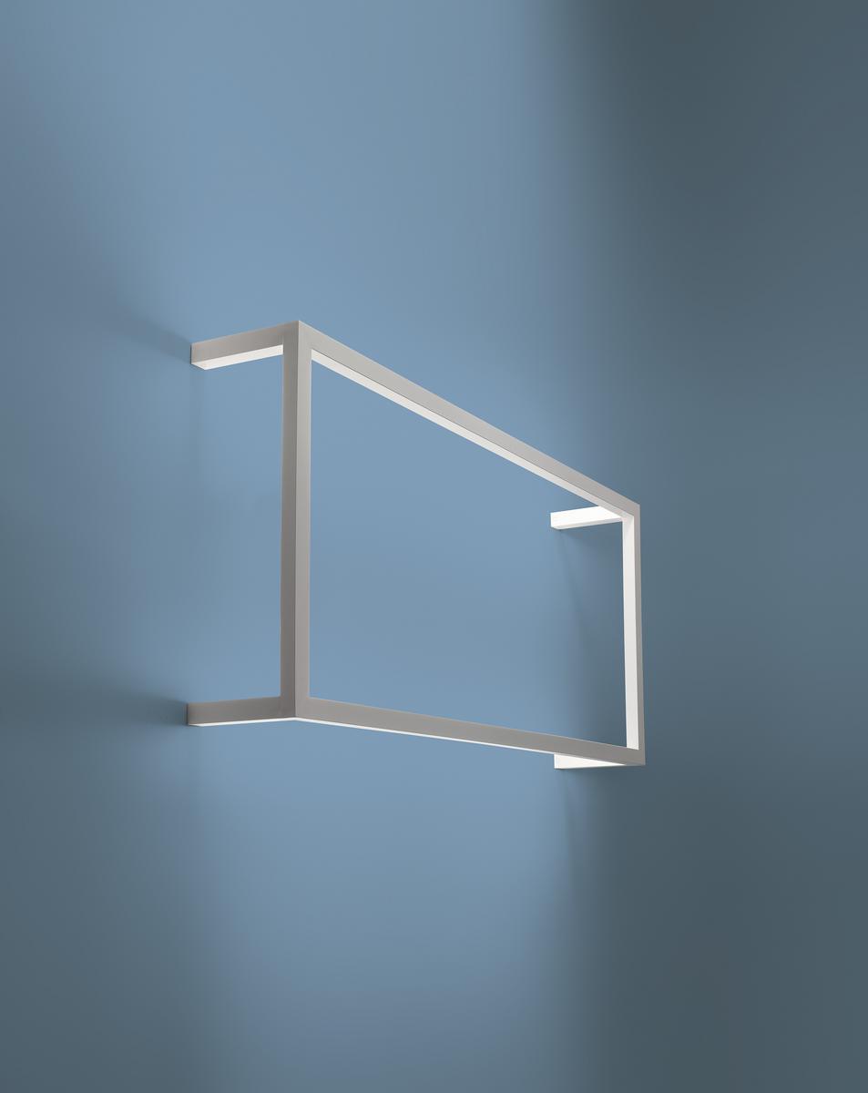 Aluminium wall lamp | Framework by Axolight