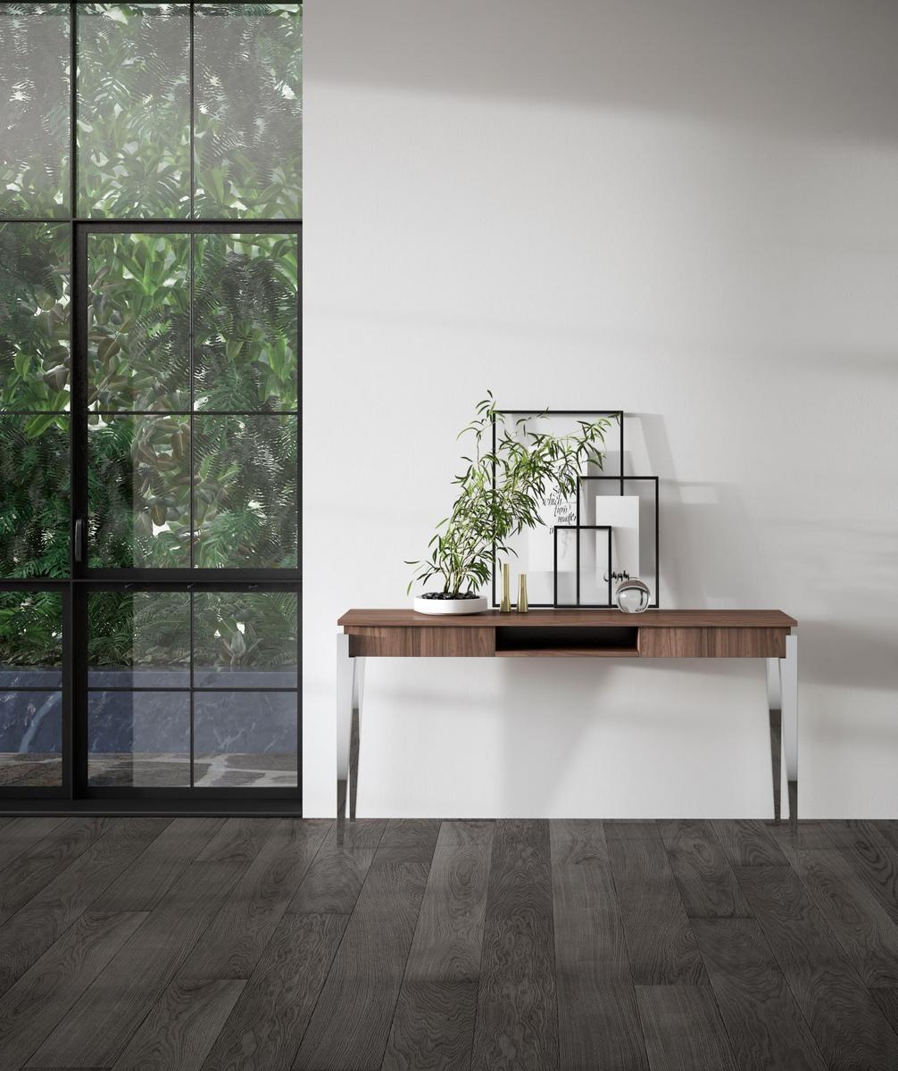 Steel and wood console table with drawers | Carisma by Capital Collection
