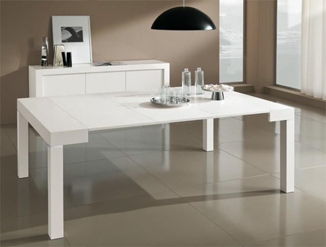 Extending rectangular wooden console table | Pqr 190/200/300 by Riflessi