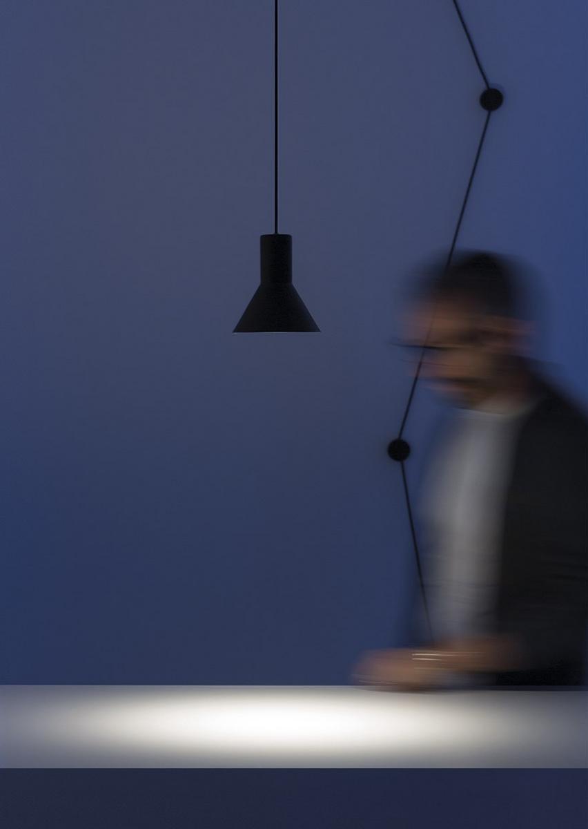 LED metal pendant lamp | Neuro by Davide Groppi