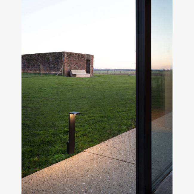 LED metal bollard light | Elbo by Delta light