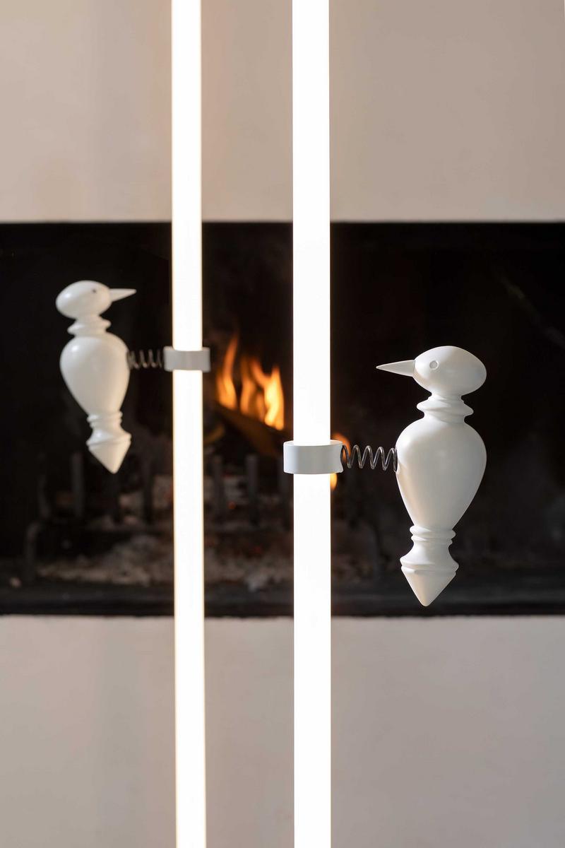 LED Pyrex® floor lamp | Accipicchio by Karman