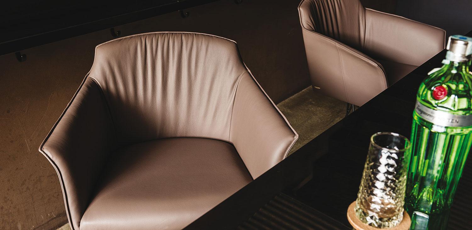 Fabric bar chair | Flaminio by Cattelan Italia