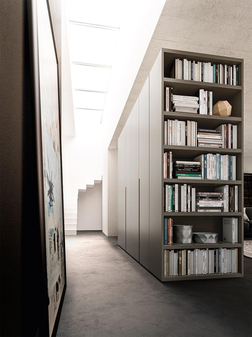 Modular lacquered wardrobe with doors | Go by ALF Dafre