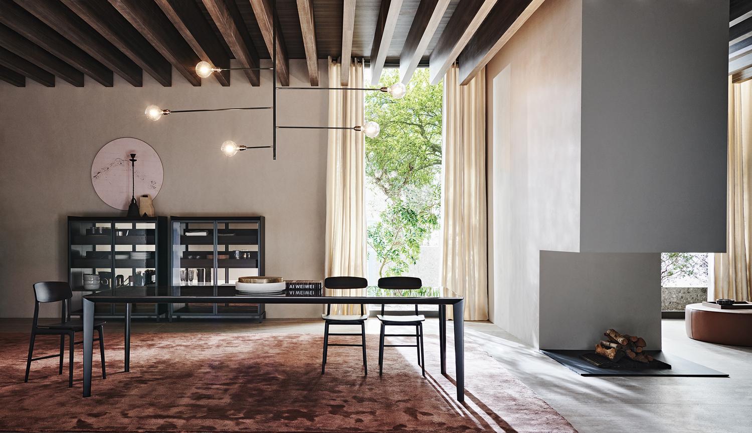 Wooden chair | Woody by Molteni