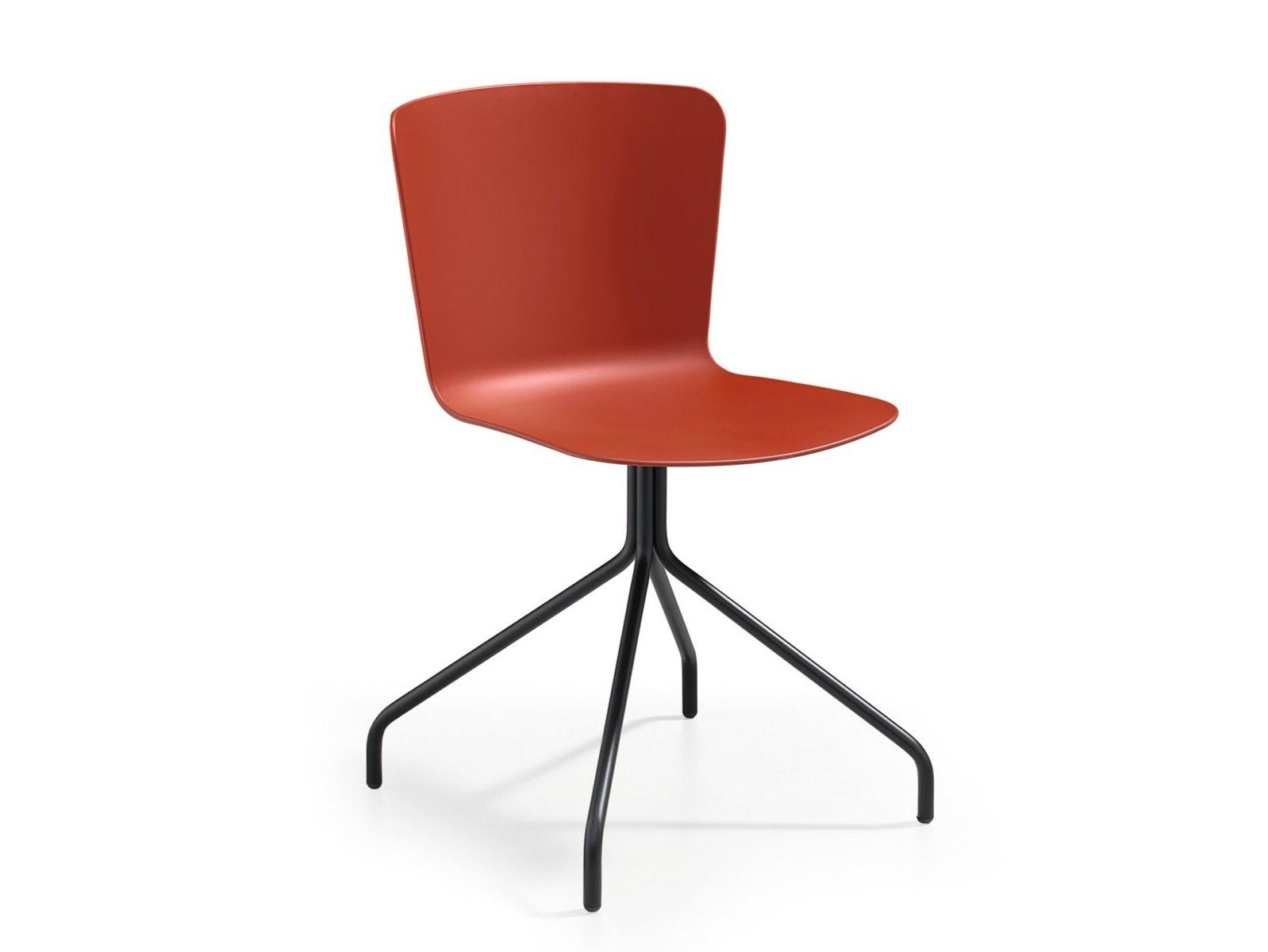 Trestle-based polypropylene chair | Calla Sm X Pp by Midj