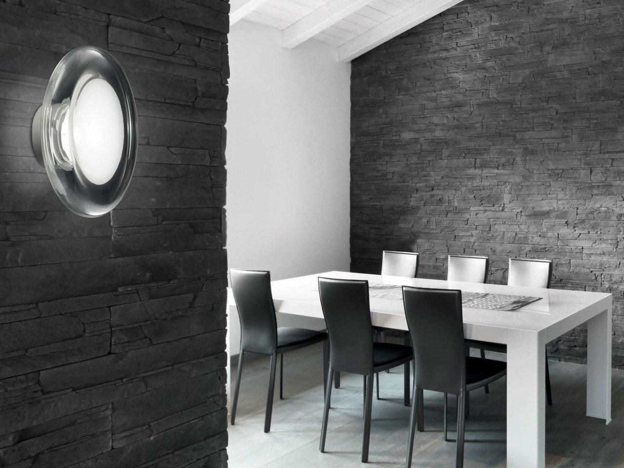 LED blown glass wall lamp | Keyra P-pl30 by Leucos