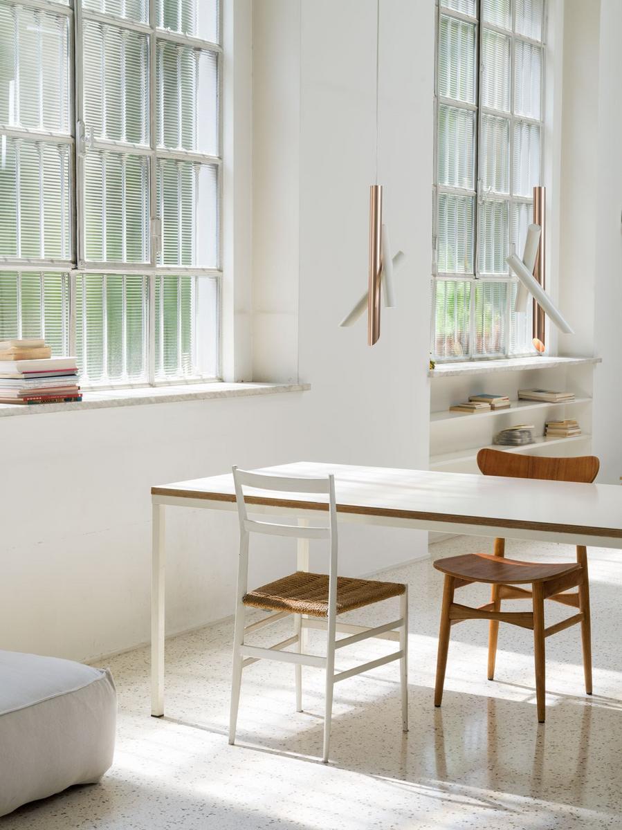 LED aluminium pendant lamp | Tubes 3 by Nemo