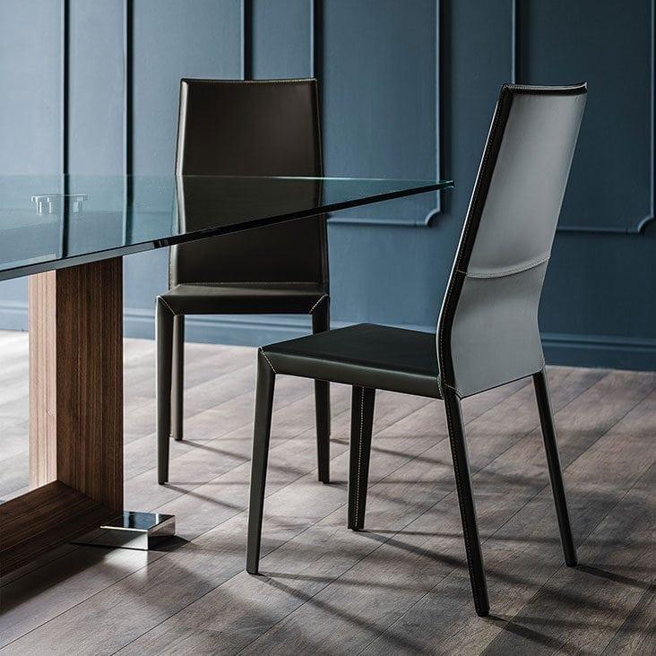 Leather chair | Margot by Cattelan Italia