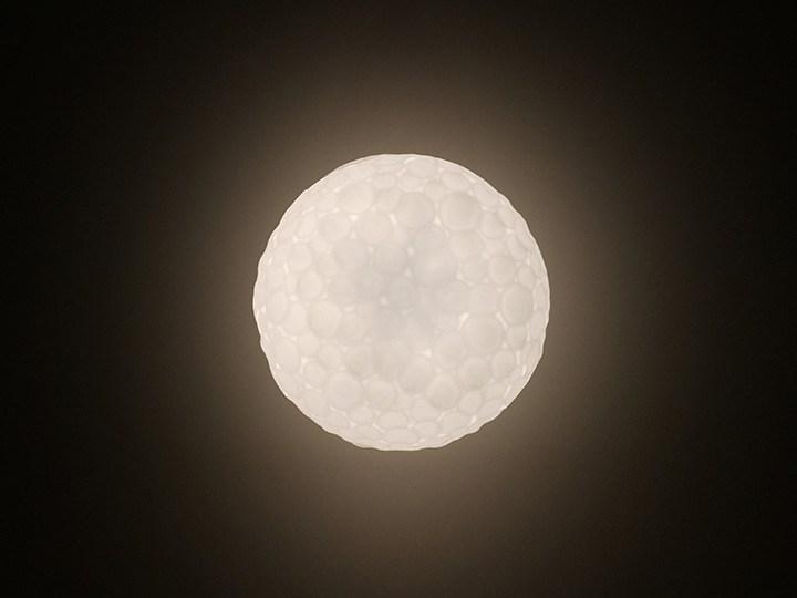 Blown glass table lamp | Meteorite by Artemide
