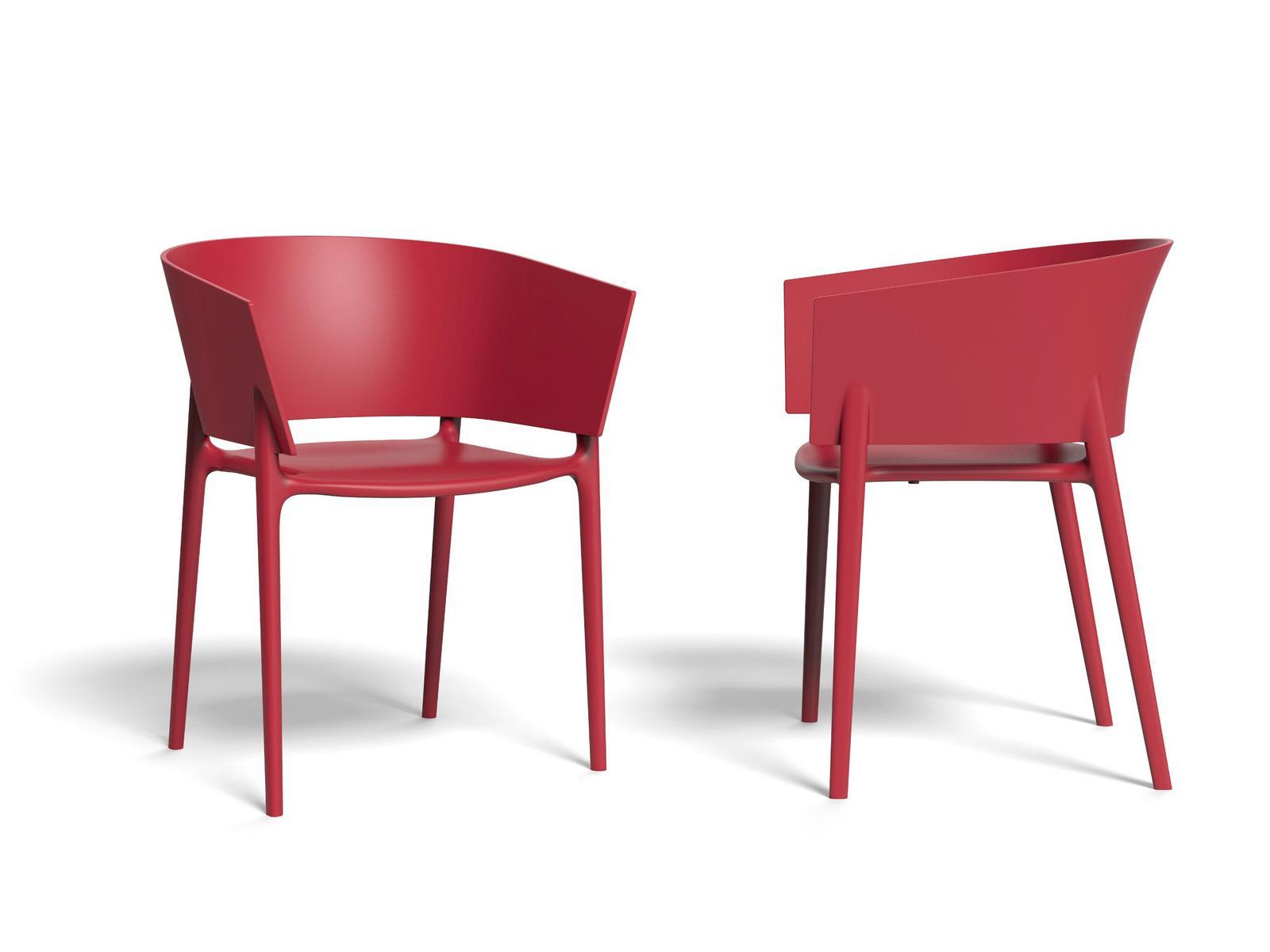 Garden chair with armrests | Africa by Vondom