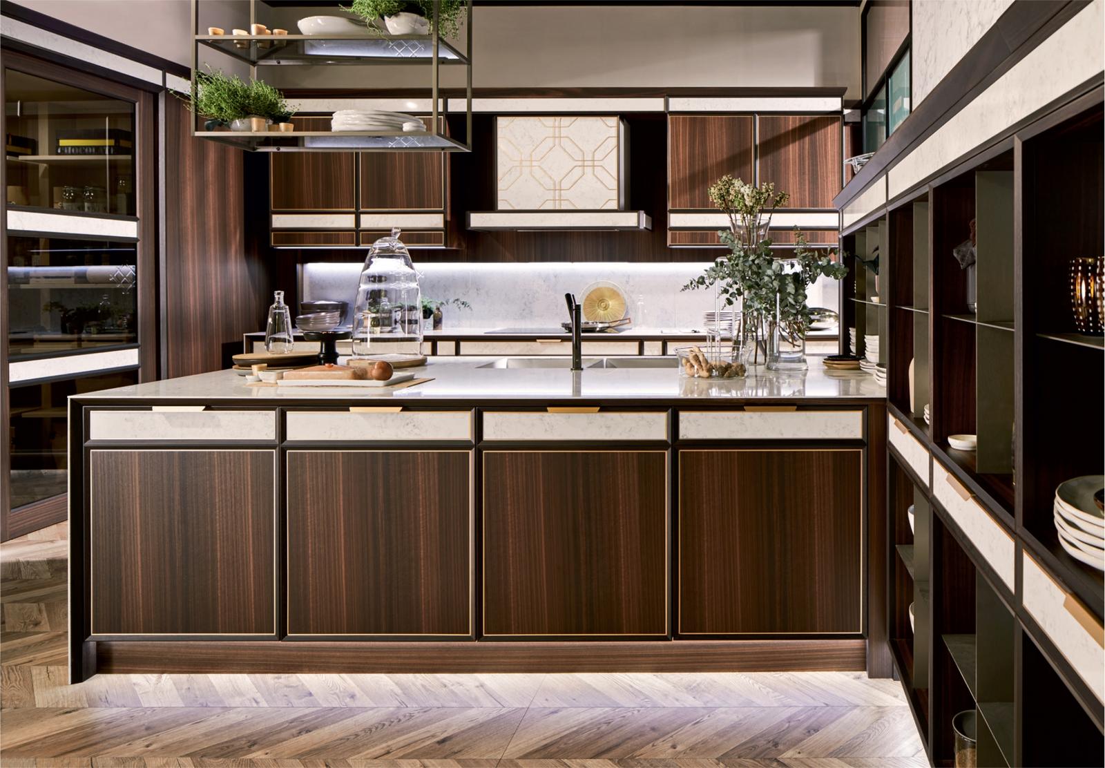 Ceramic kitchen with handles FM bottega d'Arte Daytona