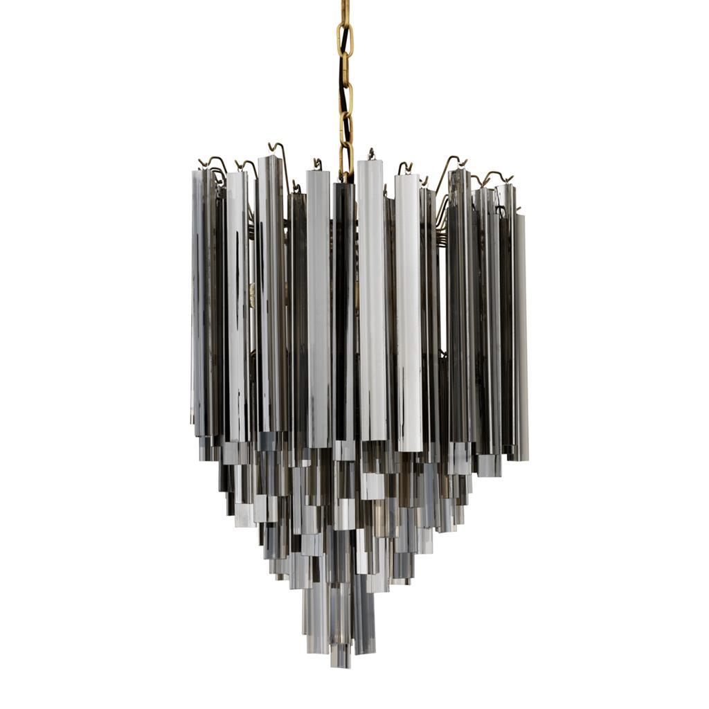 Glass pendant lamp | Salerno by Eichholtz