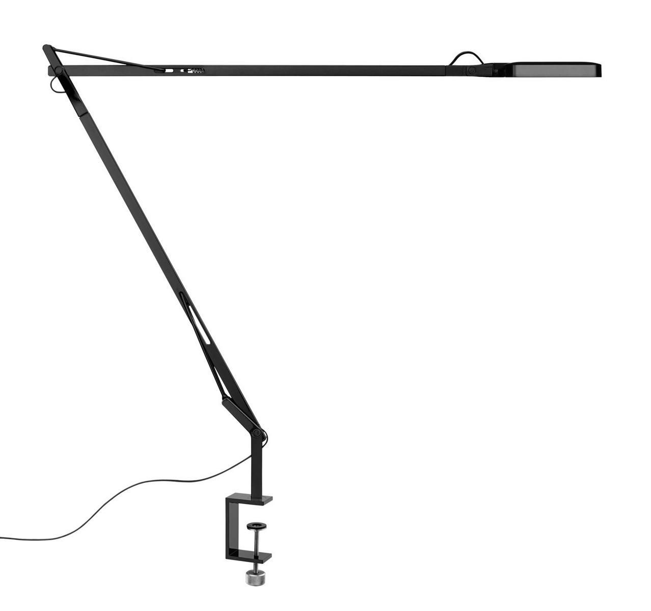 LED direct light with swing arm table lamp | Kelvin Led by Flos