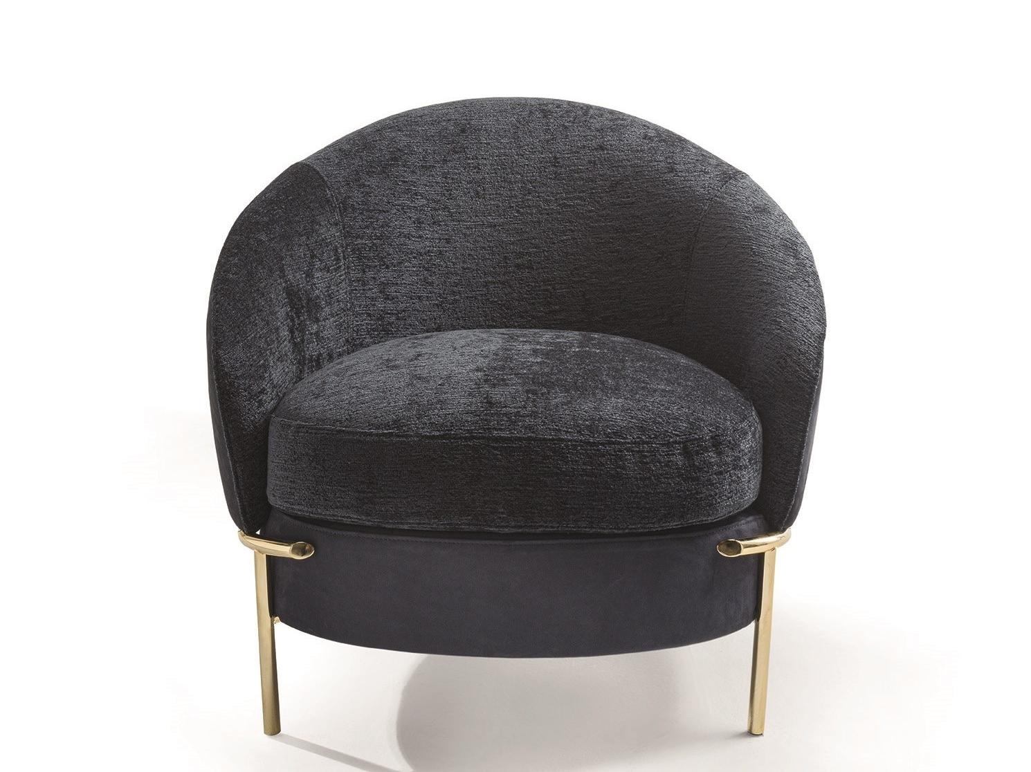 Leather armchair | Lloyd by Longhi