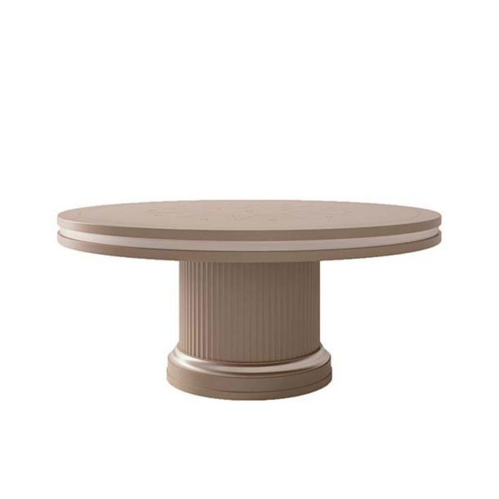 Round wood table | Decò by Cavio