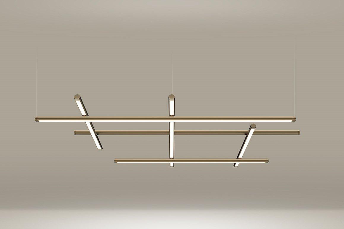 LED aluminium pendant lamp | Hilow by Panzeri