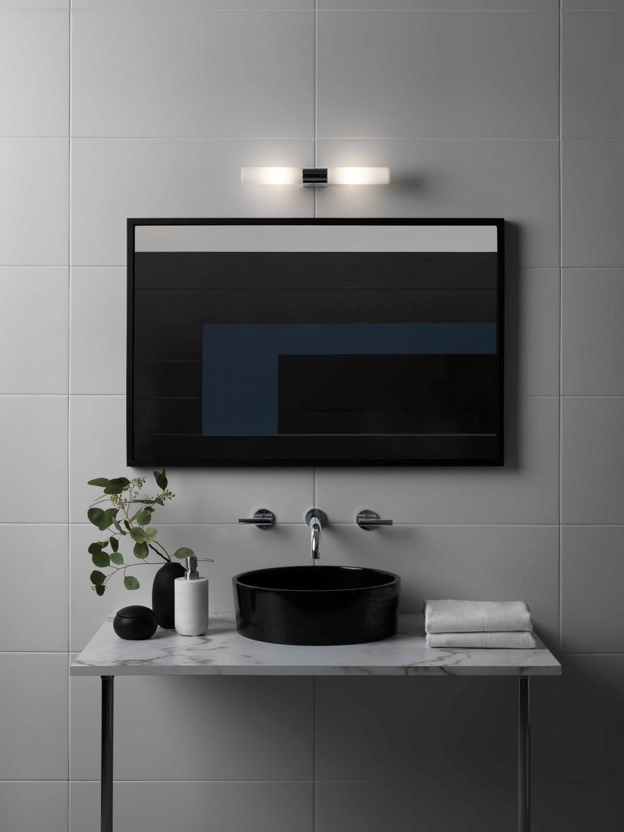 Mirror lamp in zinc and glass | Padova by Astro lighting