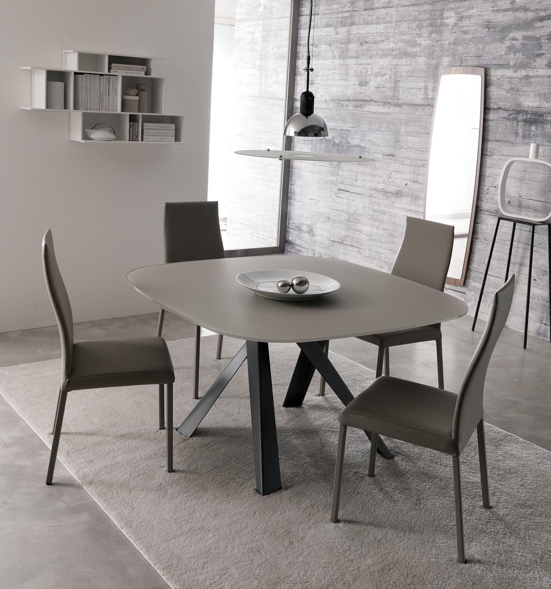 Oval crystal living room table | Bombo by Ozzio Italia