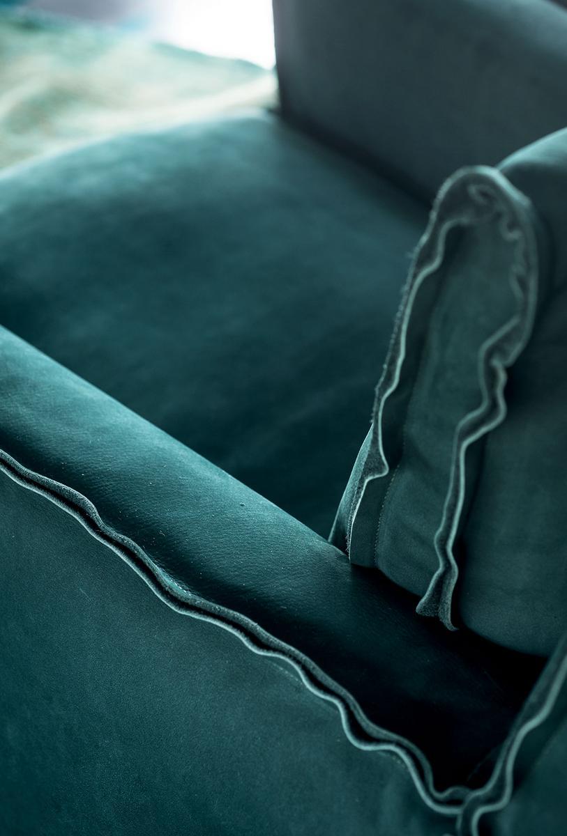 Leather armchair with armrests | Rio Alta by Baxter