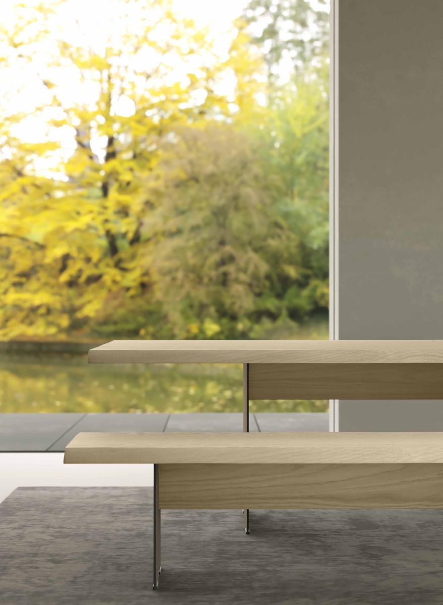 Wooden bench | Alfred by Olivieri