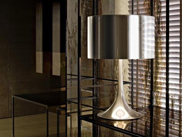 LED table lamp with dimmer | Spun Light T by Flos